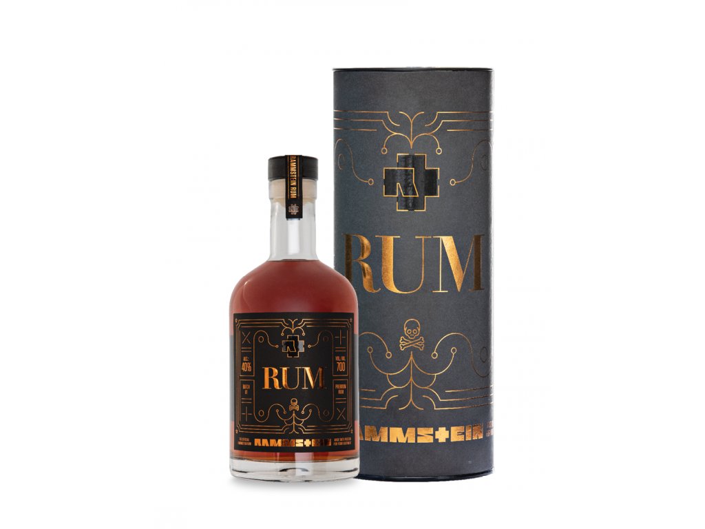 Rammstein Rum 40% 0,7l tuba - promo